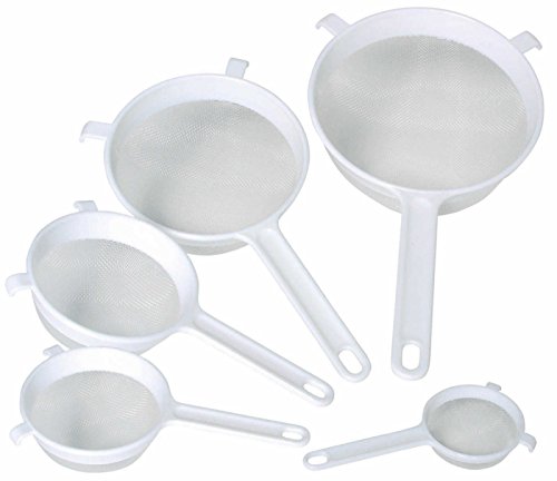 Kitchen Craft Rundes Sieb, Kunststoff, mit Nylongeflecht, 18 cm - 2