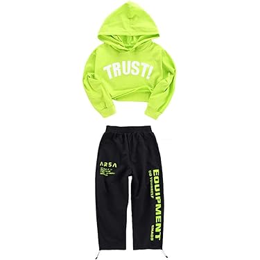Sparklyn Set van 2 casual tween-meisjeskleding met een effen