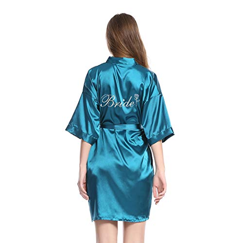Preisvergleich Produktbild Brautfreundinnen Party Pyjamas Frauen Hochzeit Brautjungfer Hochzeit Make-up Kleidung sexy Herbst und Winter Bademäntel