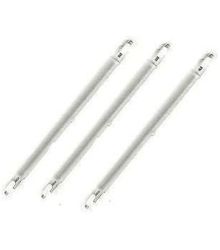 Tubi Riscaldanti In Quarzo Per Stufe Elettriche - 2 Pezzi, Ricambio Rapido, Alta Temperatura