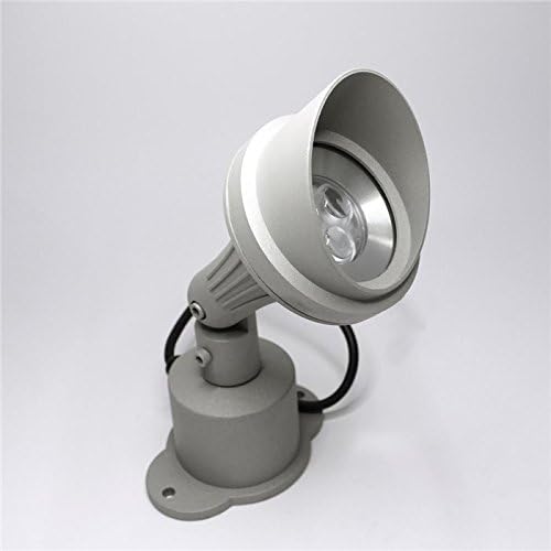 LED Outdoor lamp Garden Projector Ilmo swiveling Gray 3W IP44 incl. Transformer