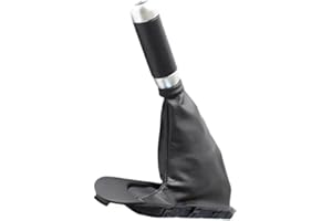 CARMOTTER Handbrake Cover for Mini Cooper R56 R57 R55 R58 ABS Leather Trim Easy Installation Luxury Black Interior Accessory