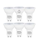 ampoule led gu10 7w 3000k ★ APLICACIÓN AMPLIA: Perfeccione para el uso en cocinas, salas de estar, dormitorios, pasillos de los cuartos y en sus lámparas de la tabla y del piso, los accesorios pendientes o los accesorios del techo, crean un ambiente acogedor y brillante similar a las bombillas halógenas