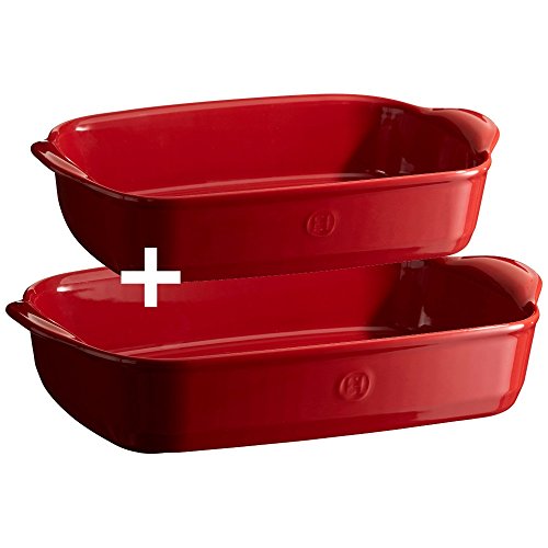 Preisvergleich Produktbild Emile Henry EH029751 Auflaufform, Tonbeige