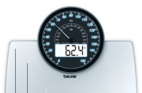 Beurer GS58 Glaswaage / Personenwaage, Dual Display, Cockpit Design - 2