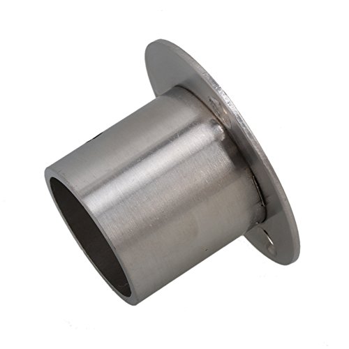 BQLZR Edelstahl-Rohr Flansch Sockel Rod Halterung Halter für 32mm Durchmesser Rohr Hardware Packung mit 2 - 3