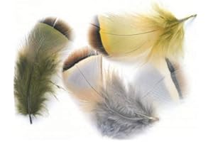 VENIARD French Partridge Hackles for fly tying, 6 colours available, Barred Feathers