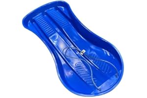 PALMZEN SNOW SLEDGE UK MANUFACTURED SLEIGH TOBOGGAN SLED ROPE PLASTIC SKI BOARD