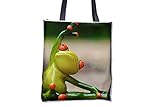 Deporte, Gimnasia, rana, divertido, Fitness Allover impresa bolsos, Popular Totes, Popular para...