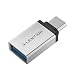 Produktbild LENTION USB-C auf USB 3.0 Adapter, konvertieren Typ-C Eingang zum Typ-A Ausgang, funktioniert mit MacBook 12, MacBook Pro 13 "& 15" 2016/2017, ChromeBook Pixel, Nexus, Samsung Galaxy S8, S8 Plus, Mix und Weitere Geräte mit USB-C Port