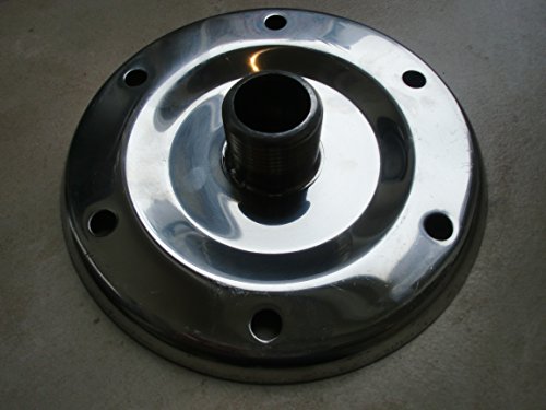 Edelstahlflansch 1" für Druckkessel 24 l - 100 l Flansch V2A HWW Hauswasserwerk