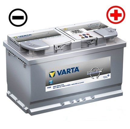Preisvergleich Produktbild Varta Start-Stop Autobatterie E46 12V 75Ah 730A Batterie