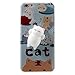 Produktbild Finger Decompression phone case ,3D Soft Silicone Pinch Squishy Cat TPU Protective Back Cartoon Animal Apple phone Case for iphone 6/6S(4.7-inch) (Cat's partner)