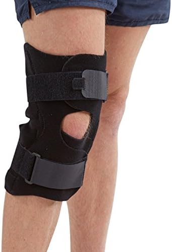 Actesso Advanced Hinged Knee Support Brace - Provides Support and Pain Relief for Ligament Injuries and Sprains - Medically Approved (Large)