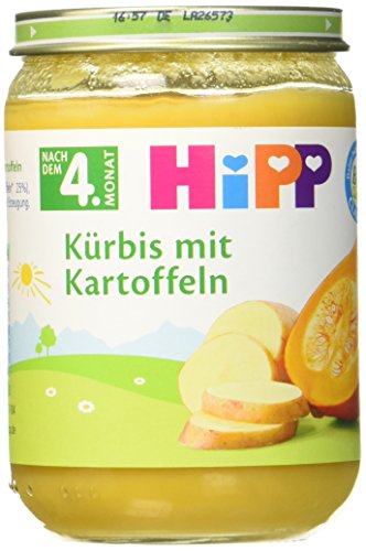 Preisvergleich Produktbild HiPP Kürbis mit Kartoffeln, 6er Pack (6 x 190 g)