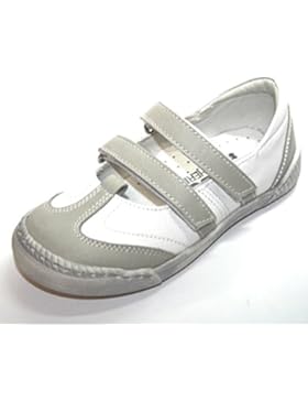 4Kids Sport Cherie 779 Kinder Mädchen Schuhe Ballerinas Gr. 24 Grau (grau/weiß) (ohne Karton)