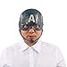 Produktbild Halloween Weihnachtsmaske Captain America Captain America Kapitän Perimeter Schild Helm Hut Maske Masken (Color : Blue, Size : 29CM/11inch)
