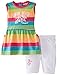3Pommes Baby-Girls Set Tunic Leggins Floral Clothing Set, Multicoloured, 3-6 Months (Manufacturer Size:6 Months)