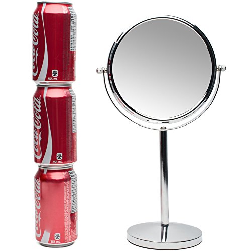 Mirrorvana 7-Zoll-Kosmetikspiegel, zweiseitig, 1- und 10-fache Vergrößerung - 2