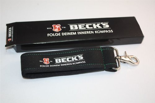 Preisvergleich Produktbild BECKS BIER NEOPREN SCHLÜSSELANHÄNGER