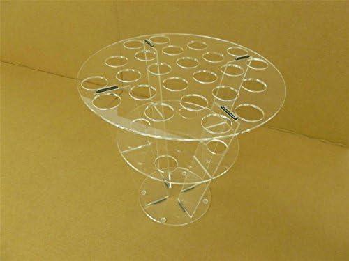 Classikool Clear Acrylic Appetiser/Canape Display Tower (2 Tier)