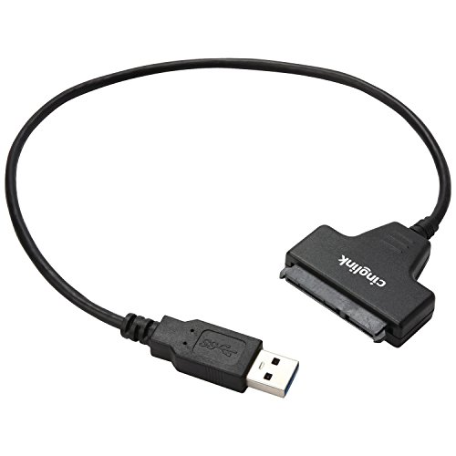Cinolink®Adapter USB 3.0 zu SATA 2 USB 3.0 Kabel zu SATA für 2.5 HDD SSD - 5