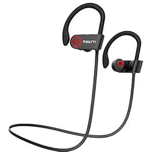 Fire-Boltt Echo 1300 Bluetooth Earphone, Wireless Neckband, in Ear Headset with HD Calling & Rich Bass (Black)