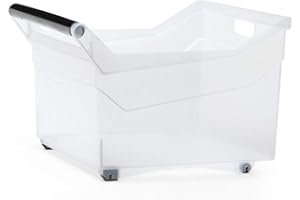 PROSPERPLAST Prosper plast Storage Container Container Rolls Transparent Organiser Sorting Box, NUK5L