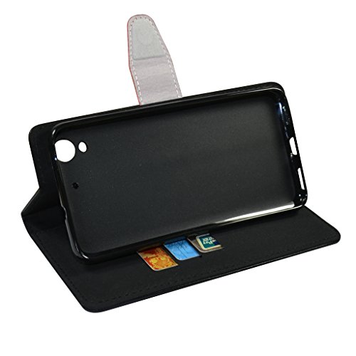 Huawei Honor 5A   Huawei Y6 II Funda Mama Mouth PU Cuero Billetera Cartera Monedero Con Soporte Funda Caso Case para Huawei Honor 5A   Huawei Y6 II Smartphone 2016 Negro