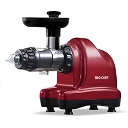 Biochef Axis Cold Press Rouge Extracteur de jus