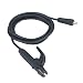 Produktbild Elektrodenkabel Länge=5m ø=25mm² mit 260A Elektrodenhalter - Schweißkabel mit Euro-Zentralstecker (ø=9mm Dorn)