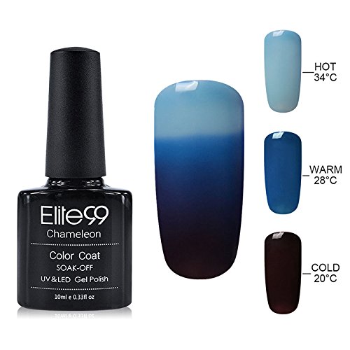 Elite99 Thermo UV Nagellack Nail Gel Polish Chamaeleon Farbwechselnd Nagelgel NEU (1x10ML)