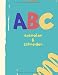 Produktbild ABC malen und schneiden: Buchstaben und Zahlen ausmalen und schneiden üben