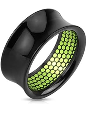 Paula & Fritz® Tunnel Saddle Fit aus Kunststoff innen grünes Punktemuster 8-25mm PA88