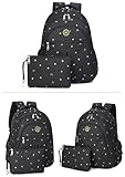 YuHan Baby Wickeltasche Reisen Rucksack Handtasche, großes Fassungsvermögen, Isolierung, Passform für Kinderwagen, Windel Rucksack Tragetasche - 2