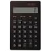 Produktbild MOMA MUJI CALCULATOR BLACK Colour 12 Digit