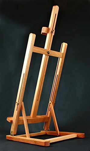 Tischplatte aus Buchenholz mit Staffelei aufgestellt 1040 mm hoch – (32 – 104,14 cm hoch) - 4