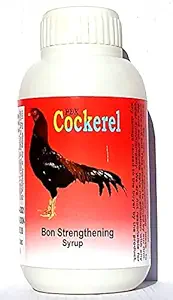 COCKEREL Bon Strengthening Syrup || Aseel Murga || Fighter Rooste || Hen || Cock || Pet Products Bird Products by PDX Bird Care Centre (220.ML)