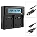 Produktbild Schnell Doppel Ladegerät für 2 Akkus Sony FW50 DLSR A33 DLSR A55 3 3A 3D 3DW 3K 3KS 5 5A 5C 5D 5DB 5HB 5K 5KS 5N 5ND 5NK 5NY C3 C3A C3B C3D C3K C3P C3S SLT-A33L A35 A35K A35Y A55V A55VL A55VY NEX-F3 NEX-7 Alpha 35 55 33