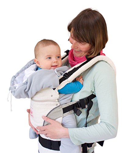 ByBoom® – Einschlagdecke für die Übergangszeit und Sommer für Babyschale, Autokindersitz, z.B. Maxi-Cosi, Römer, für Kinderwagen, Buggy, Babytrage, z.B. Manduca, Babybett - 4