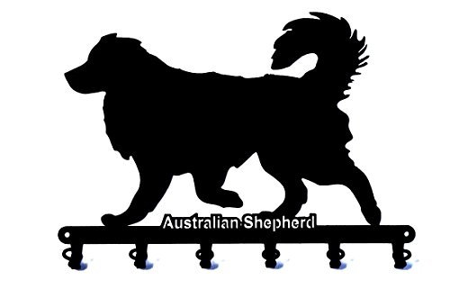 Schlüsselbrett / Hakenleiste * Australian Shepherd * - Schlüsselboard - 6 Haken