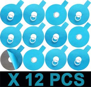 Eastup Klebedichtungen für Windschutzscheiben-Reparaturset, 12 Stück