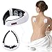 Produktbild J&W Shiatsu Massagegerät Nacken- Massager Elektrisch mit Wärmefunktion, 3 Stärke Vibrationsmodus, Knetmassage für Hals/Rücken/Schulter/Beine, Ideal für Hause,Büro