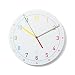 Produktbild Kinderwanduhr Rainbow Tikita, Ø 30 cm, geräuscharme Kinderuhr, Kinderlernuhr, Uhrzeit lernen, geräuscharmes Uhrwerk