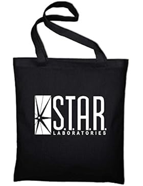 Star Labs Laboratories Logo Jutebeutel, Beutel, Stoffbeutel, Baumwolltasche
