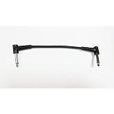 PATCH CABLE 15CM FOR LMALG042 GUITAR PEDAL. BLACK