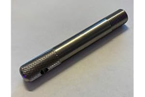 Develory KFZ - Radmontagehilfe Edelstahl mit Gravur (Verhindern Verwechselung) - Loch zum Aufhängen/Lösen (M12 x 1,5)