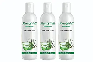 Morewell Aloe Vera Shampoo for Women and Girls - 100 ml (Pack of 3)