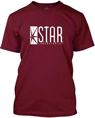 STAR LABS T SHIRT Burgundy-Medium