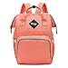 Produktbild Traumzimmer Mama Tasche Nappy Tasche Baby Tasche Reise Rucksack Krankenpflege Tasche Marine Orange